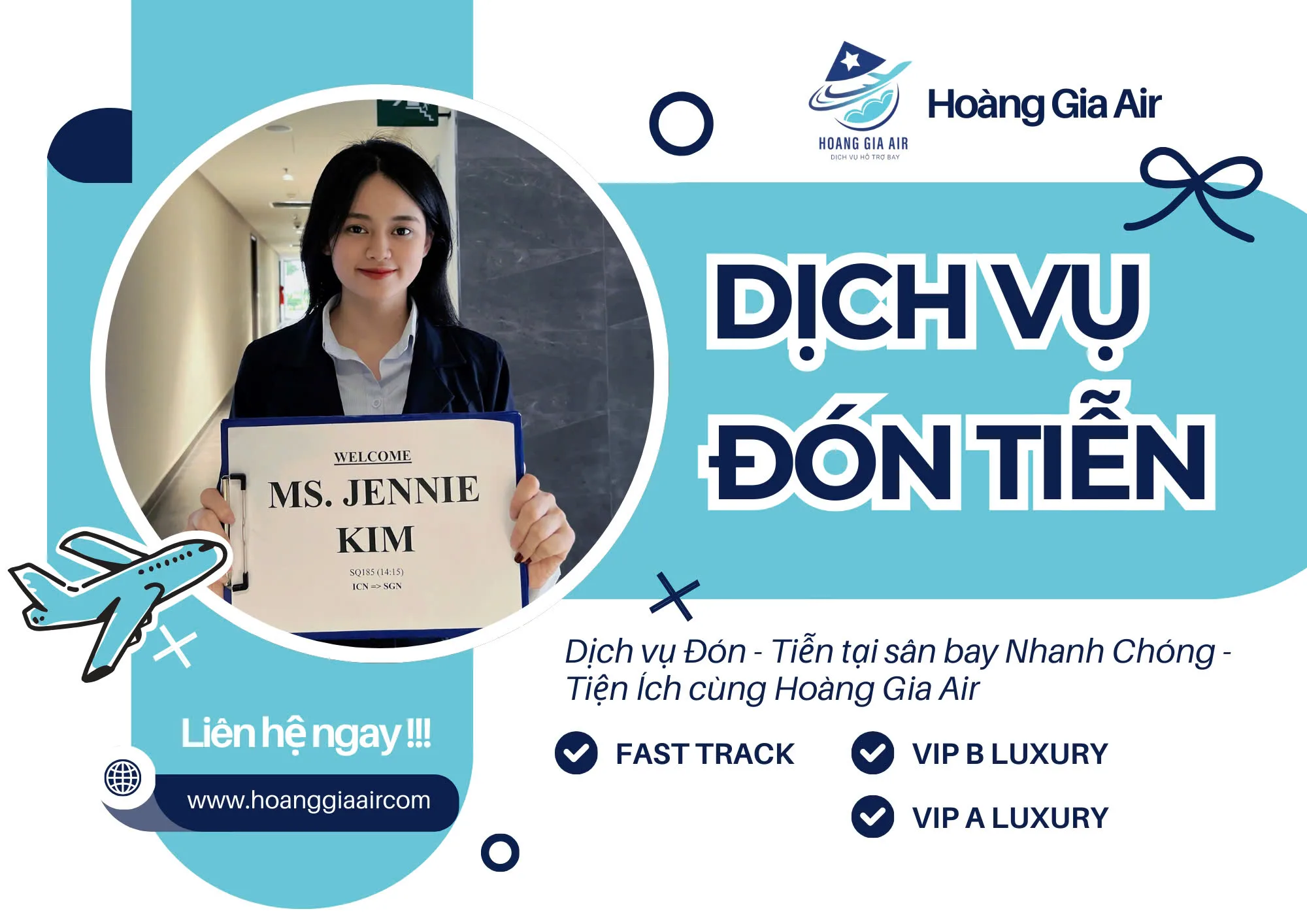 Fast Track Đón Tiễn hành khách VIP tại sân bay Việt Nam: Tân Sơn Nhất, Nội Bài, Đà Nẵng, Phú Quốc